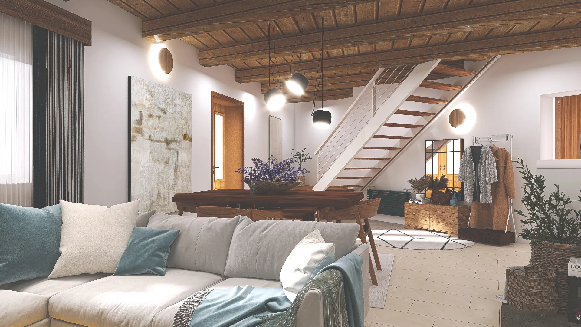 Render del progetto in evidenza di Cristina Pusceddu